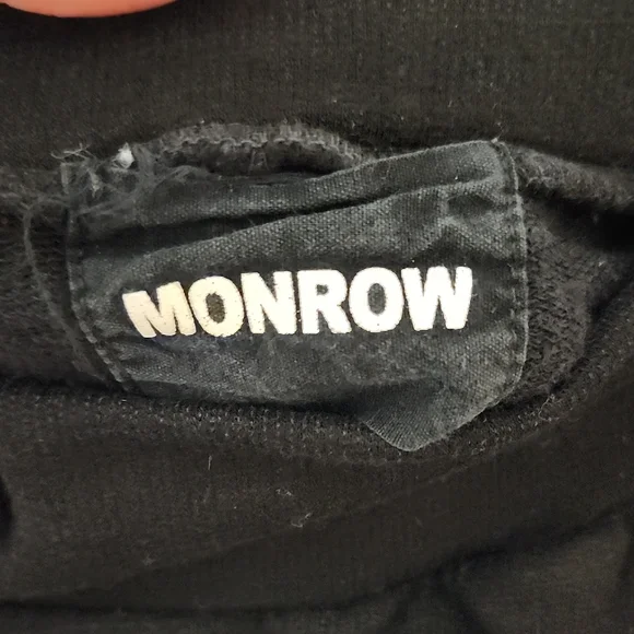 Monrow Black Track Pants - Picture 2 of 8